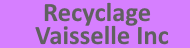 Recyclage Vaisselle Inc